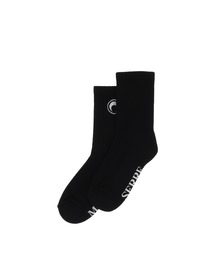 MARINE SERRE（マリーン・セル）の「MOON LOGO KNIT ANKLE SOCKS（ソックス/靴下）」