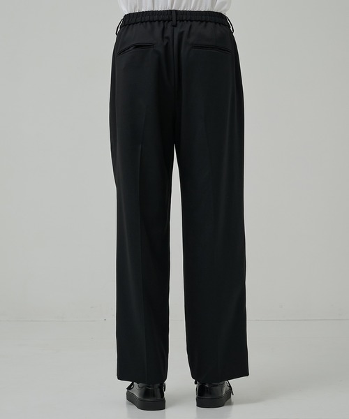 STUDIOUS（ステュディオス）の「【STUDIOUS】BAP WOOL スラックス（スラックス・メンズ・ダークブラウン/ブラック・1/2）」の5枚目の写真
