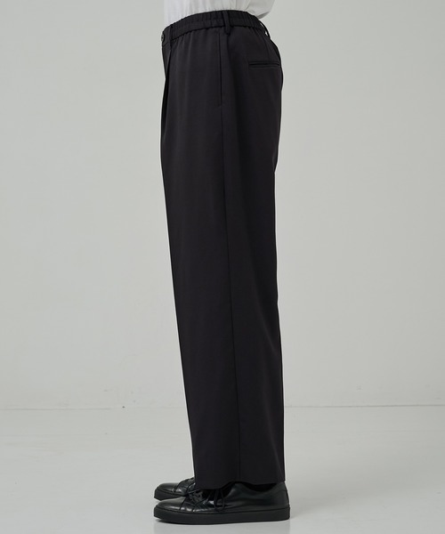 STUDIOUS（ステュディオス）の「【STUDIOUS】BAP WOOL スラックス（スラックス・メンズ・ダークブラウン/ブラック・1/2）」の9枚目の写真