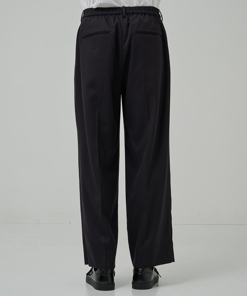 STUDIOUS（ステュディオス）の「【STUDIOUS】BAP WOOL スラックス（スラックス・メンズ・ダークブラウン/ブラック・1/2）」の10枚目の写真