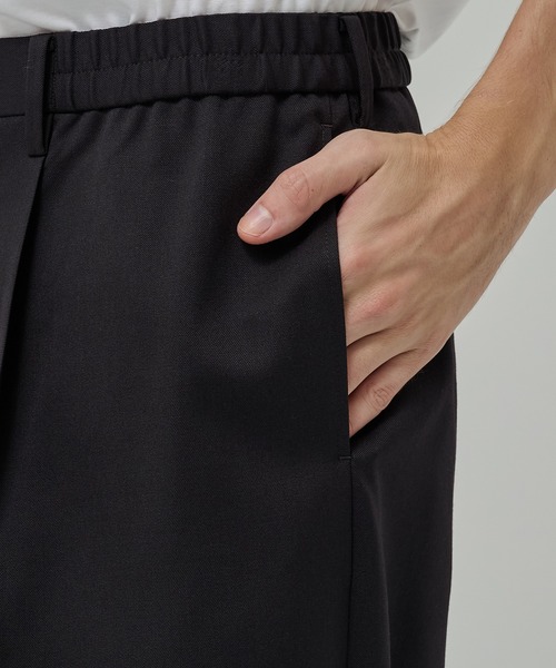 STUDIOUS（ステュディオス）の「【STUDIOUS】BAP WOOL スラックス（スラックス・メンズ・ダークブラウン/ブラック・1/2）」の11枚目の写真