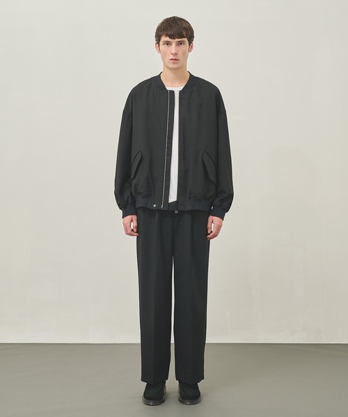 STUDIOUS（ステュディオス）の「【STUDIOUS】BAP WOOL スラックス（スラックス・メンズ・ダークブラウン/ブラック・1/2）」の15枚目の写真