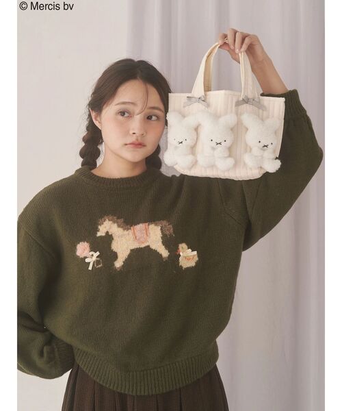 メリー もこもこナインチェミニトート（トートバッグ）｜merry jenny（メリー