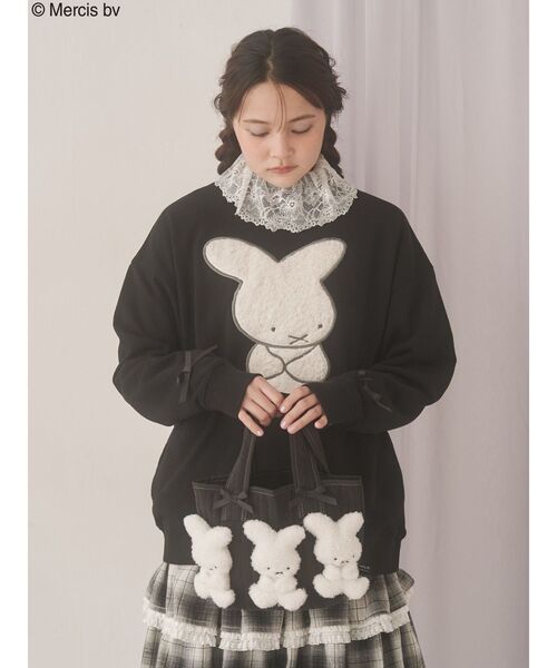 ミニママ♡ もこもこナインチェミニトート（トートバッグ）｜merry jenny（メリー