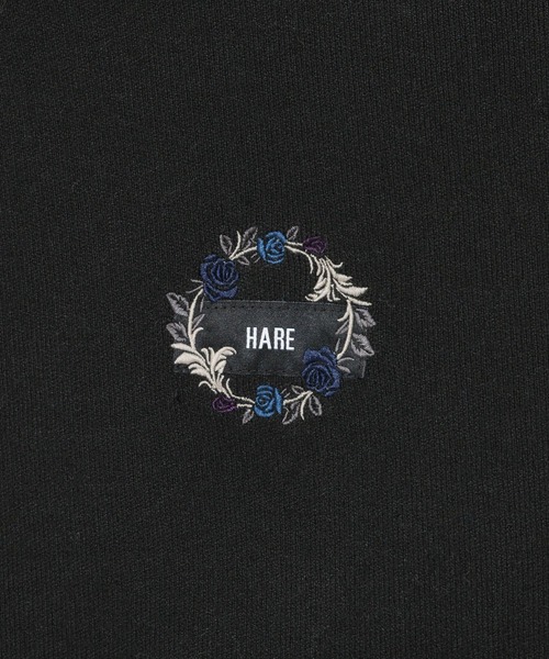HARE(ハレ)の「MILKYフワニットシシュウプルオーバー(HARE)(ニット/セーター・メンズ・ブルー/ブラック/ホワイト/パープル・SMALL/MEDIUM)」の22枚目の写真