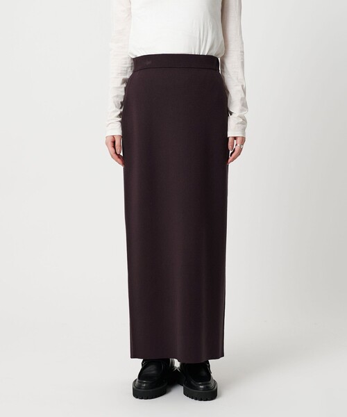 MARW UNITED ARROWS（マルゥ ユナイテッドアローズ）の「＜MARW UNITED ARROWS＞ニット タイト スカート（スカート・レディース・ブラック/ダークブラウン・38/36）」の12枚目の写真