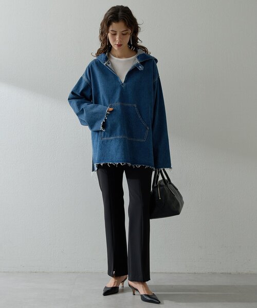 デニムフーディー（シャツ/ブラウス）｜Whim Gazette（ウィムガゼット