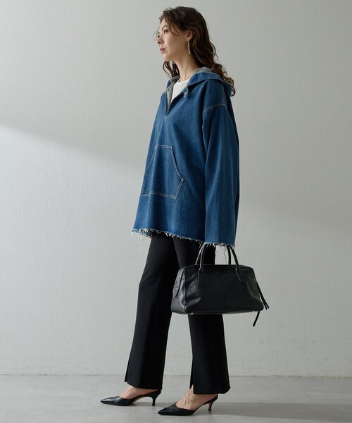 Whim Gazette（ウィムガゼット）の「デニムフーディー（シャツ