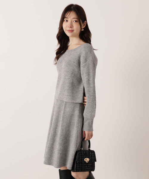 PROPORTION BODY DRESSING（プロポーションボディドレッシング）の「片畦ミニＳＥＴＵＰ / 1215240002（ワンピース・レディース・グレー系その他/ピンク/ベージュ・MEDIUM/SMALL）」の7枚目の写真