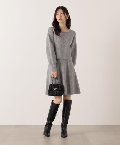 PROPORTION BODY DRESSING（プロポーションボディドレッシング）の「片畦ミニＳＥＴＵＰ / 1215240002（ワンピース・レディース・グレー系その他/ピンク/ベージュ・MEDIUM/SMALL）」の8枚目の写真