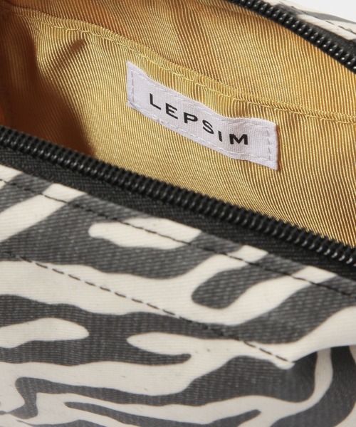 LEPSIM（レプシィム）の「【MageC】ワイヤーポーチ　594908（ポーチ・レディース・シルバー/レオパード/ガンメタ/ゼブラ・ONE SIZE）」の10枚目の写真