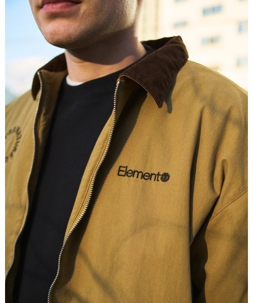 ELEMENT(エレメント)の「ELEMENT メンズ DUTY BUDDY JACKET ジャケット 【2025年秋冬モデル】 @autumn/エレメントフルジップブルゾン(ブルゾン・メンズ・ブラック/キャメル・MEDIUM/LARGE/X-LARGE)」の8枚目の写真