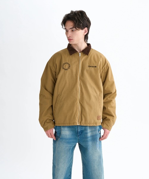 ELEMENT(エレメント)の「ELEMENT メンズ DUTY BUDDY JACKET ジャケット 【2025年秋冬モデル】 @autumn/エレメントフルジップブルゾン(ブルゾン・メンズ・ブラック/キャメル・MEDIUM/LARGE/X-LARGE)」の10枚目の写真