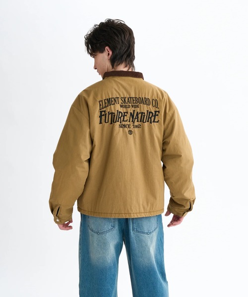 ELEMENT(エレメント)の「ELEMENT メンズ DUTY BUDDY JACKET ジャケット 【2025年秋冬モデル】 @autumn/エレメントフルジップブルゾン(ブルゾン・メンズ・ブラック/キャメル・MEDIUM/LARGE/X-LARGE)」の11枚目の写真