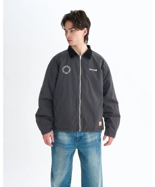 ELEMENT(エレメント)の「ELEMENT メンズ DUTY BUDDY JACKET ジャケット 【2025年秋冬モデル】 @autumn/エレメントフルジップブルゾン(ブルゾン・メンズ・ブラック/キャメル・MEDIUM/LARGE/X-LARGE)」の3枚目の写真