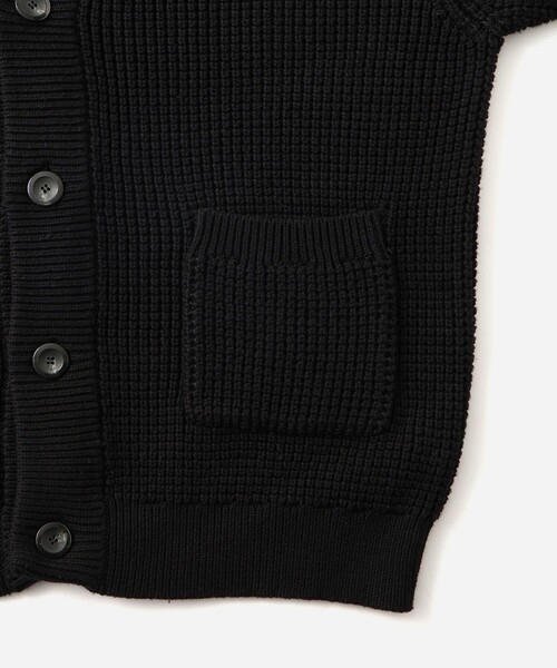 Saturdays NYC（サタデーズ ニューヨークシティ ）の「Michael Plaited Waffle Cardigan（カーディガン/ボレロ・メンズ・ブラック/グリーン・XL/L/M/S）」の12枚目の写真