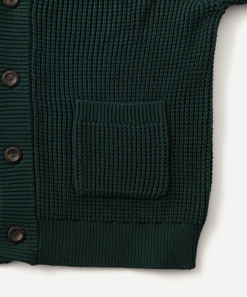 Saturdays NYC（サタデーズ ニューヨークシティ ）の「Michael Plaited Waffle Cardigan（カーディガン/ボレロ・メンズ・ブラック/グリーン・XL/L/M/S）」の21枚目の写真