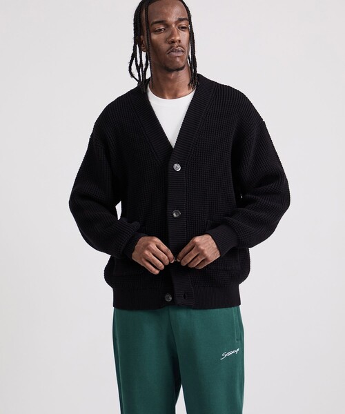 セール】Michael Plaited Waffle Cardigan（カーディガン/ボレロ