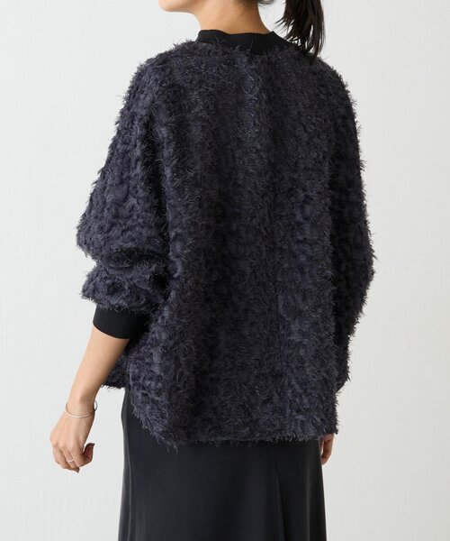 BEARDSLEY（ビアズリー）の「ジャガードドルマンブラウス（シャツ/ブラウス・レディース・グレー・FREE）」の4枚目の写真