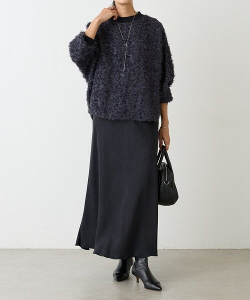 BEARDSLEY（ビアズリー）の「ジャガードドルマンブラウス（シャツ/ブラウス・レディース・グレー・FREE）」の9枚目の写真