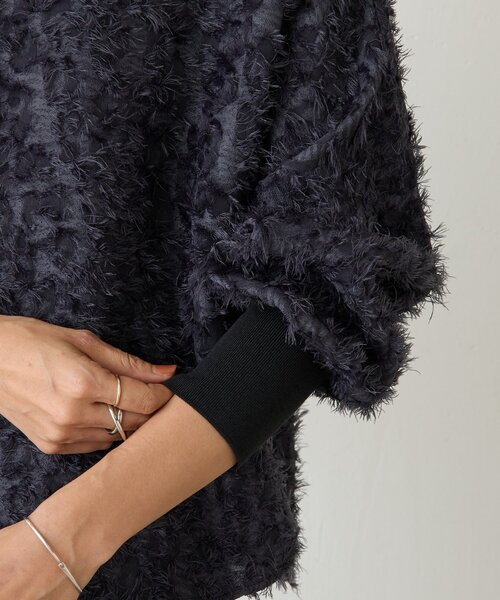 BEARDSLEY（ビアズリー）の「ジャガードドルマンブラウス（シャツ/ブラウス・レディース・グレー・FREE）」の14枚目の写真