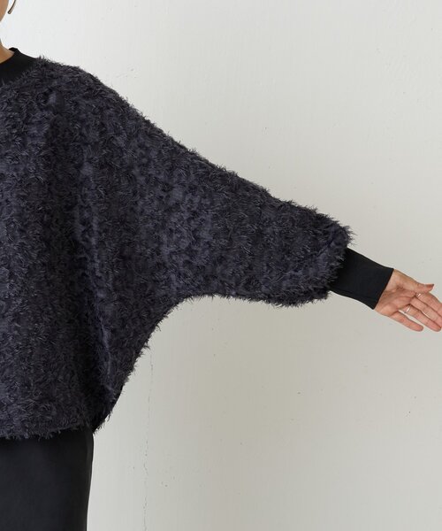 BEARDSLEY（ビアズリー）の「ジャガードドルマンブラウス（シャツ/ブラウス・レディース・グレー・FREE）」の21枚目の写真