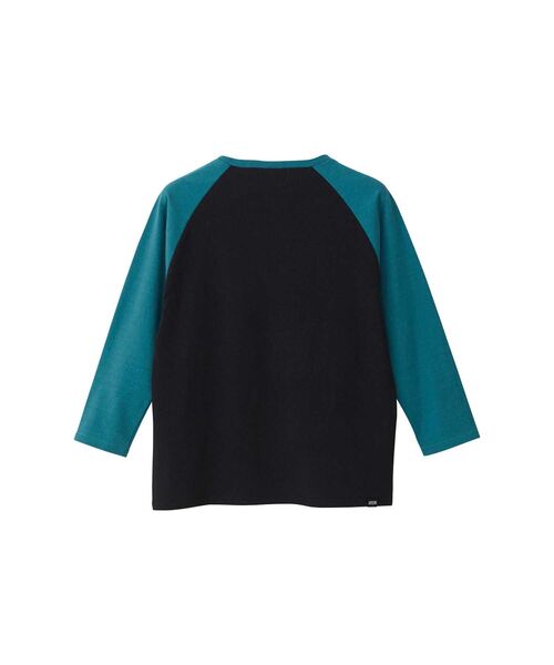 HYSTERIC GLAMOUR（ヒステリックグラマー）の「HYSTERIC LOVE 七分袖Tシャツ（Tシャツ/カットソー・レディース・ピンク/ブルー・FREE）」の5枚目の写真