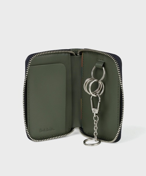 Paul Smith(ポールスミス)の「ブライトストライププラー スマートキー&カードケース【553423 P912】(キーケース/キーアクセサリー・メンズ・ブラック/ネイビー/グリーン/カーキブラウン・FREE)」の9枚目の写真