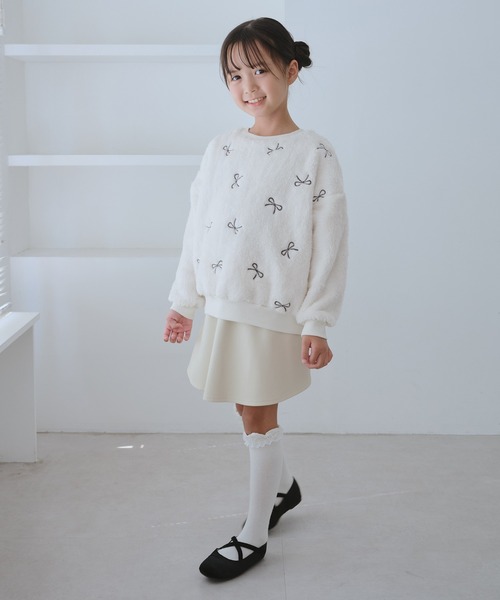 【新品未使用タグ付き】【人気完売品】Pois ポワ　リボンブルゾン　ホワイト 21日まで限定価格】pois ポワ リボンブルゾン アイボリー - メルカリ