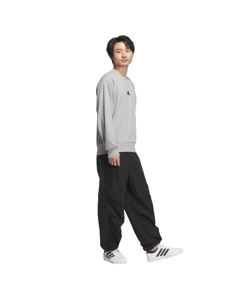 adidas(アディダス)の「【別注】アディダス adidas オーバーサイズフィット ウーブン フル レングス パラシュート パンツ ア 限定コラボ(その他パンツ・メンズ・ブラック/チャコールグレー/オリーブ・S/3L/LL/L/M)」の5枚目の写真