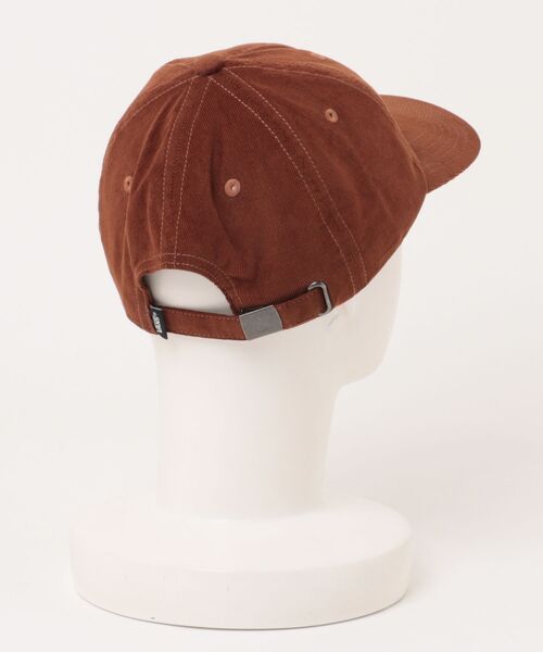 VANS(バンズ)の「VANS ヴァンズ Oval Logo Cord Cap キャップ 125K7160500 BROWN(キャップ・メンズ・ブラウン・FREE)」の2枚目の写真