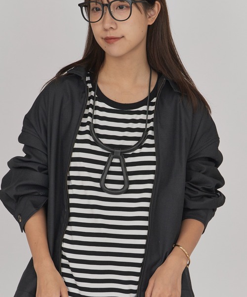 crescioni/クレッシオーニ georgia necklace ラティーゴレザー