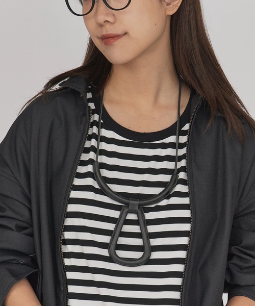 crescioni/クレッシオーニ georgia necklace ラティーゴレザー