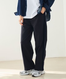 CROSS FUNCTION | 《洗える》エブ楽 ジャージーベロアサイドラインパンツ【CROSS FUNCTION/クロスファンクション】(その他パンツ)