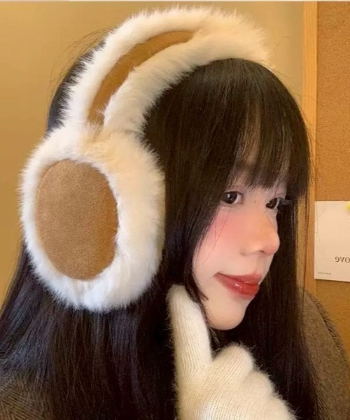 セール】【LAMPOON】フェイクスエードイヤーマフ（イヤーマフ）｜UP