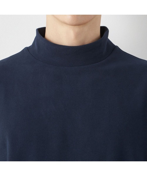 SUIT SELECT(スーツセレクト)の「【RBC/長袖】ピーチフェイスモック(Tシャツ/カットソー・メンズ・ブラック/グレー/ブラウン/ネイビー・SMALL/MEDIUM/LARGE/X-LARGE)」の22枚目の写真