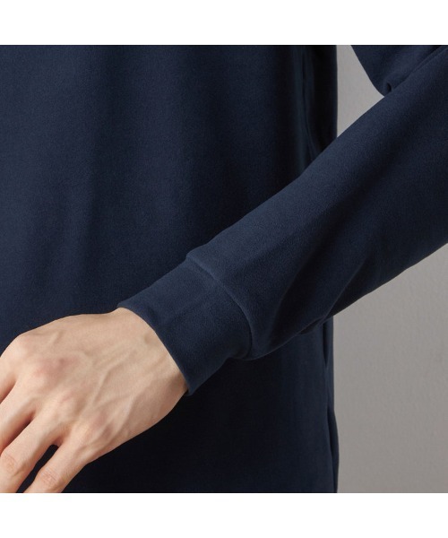 SUIT SELECT(スーツセレクト)の「【RBC/長袖】ピーチフェイスモック(Tシャツ/カットソー・メンズ・ブラック/グレー/ブラウン/ネイビー・SMALL/MEDIUM/LARGE/X-LARGE)」の21枚目の写真