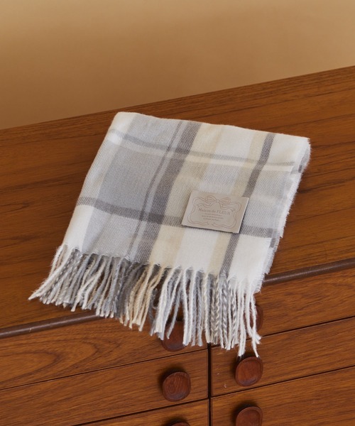 セール】チェックストール（マフラー）｜Maison de FLEUR（メゾンド