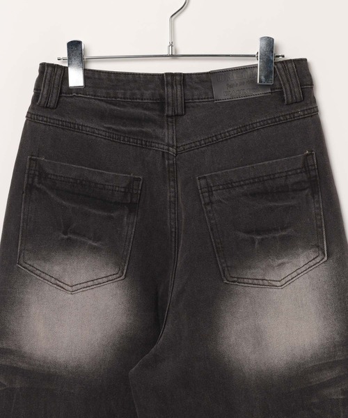 LAND MUSEUM(ランドミュージアム)の「LAND MUSEUM/フレア加工デニム(デニムパンツ・メンズ・ブラック・LARGE/MEDIUM)」の14枚目の写真