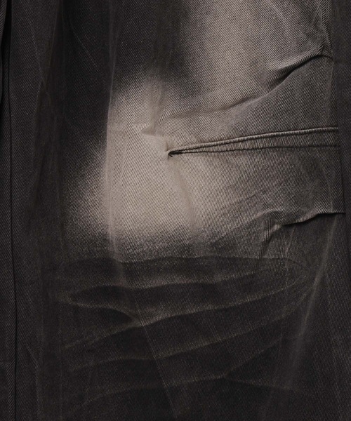 LAND MUSEUM(ランドミュージアム)の「LAND MUSEUM/フレア加工デニム(デニムパンツ・メンズ・ブラック・LARGE/MEDIUM)」の16枚目の写真