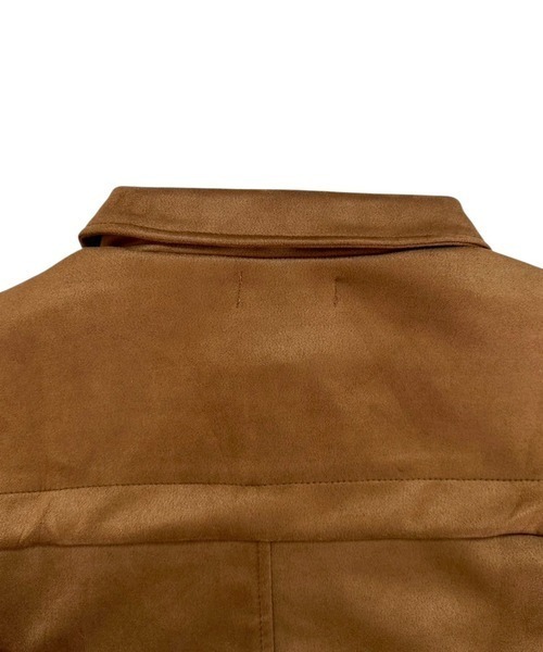 セール】スウェードZIPブルゾン/韓国 25AW トレンド（ブルゾン