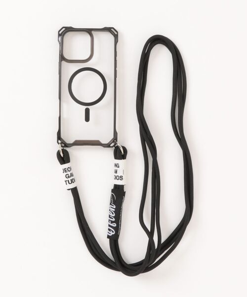 Fun & Daily(ファンアンドデイリー)の「Magsafe対応 Clear iPhone Shoulder Case 15 16 17 Plus Pro ProMax / アイフォンケース(スマホケース/カバー・レディース・パープル/ブラック・iPhone 16 Pro Max/iPhone 16 Pro/iPhone 16 Plus/iPhone 16/iPhone 15 Pro Max/iPhone 15 Pro/iPhone 15 Plus/iPhone 15/iPhone 17/iPhone 17 Pro/iPhone 17 Pro Max)」の6枚目の写真