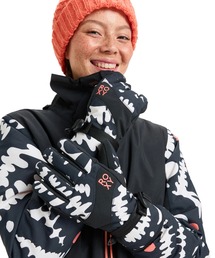 ROXY（ロキシー）の「ROXY JETTY GLOVES/ロキシースキースノーボードウェア(手袋・5本指グローブ)（手袋）」