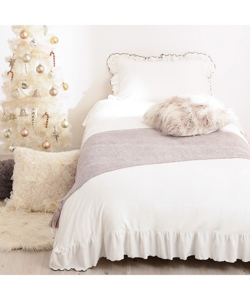 セール】【WARMY ウォーミー】しっとり アルガンオイル加工 フリル