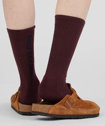 BOKU HA TANOSII(ボク ハ タノシイ)の「BOKU HA TANOSII/ボクハタノシイ バックロゴパイルクルーソックス(ソックス/靴下)」