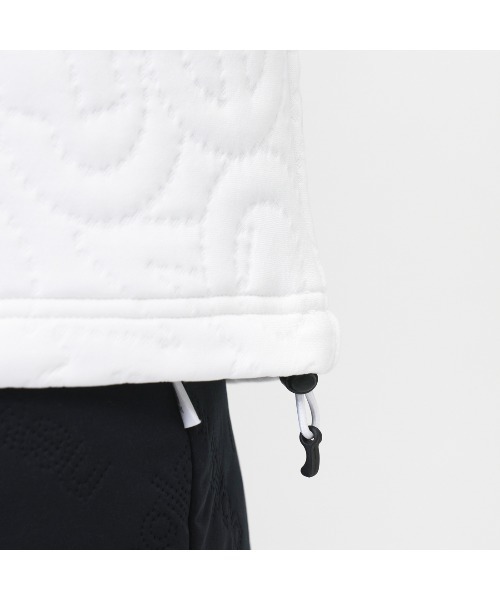 NEW BALANCE（ニューバランス）の「ニューバランス New Balance TEXTURED MOCK NECK PULLOVER（Tシャツ/カットソー・レディース・カーキ/ブラック/ホワイト・M/L/XL）」の7枚目の写真