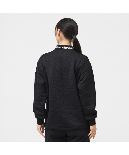 NEW BALANCE（ニューバランス）の「ニューバランス New Balance TEXTURED MOCK NECK PULLOVER（Tシャツ/カットソー・レディース・カーキ/ブラック/ホワイト・M/L/XL）」の11枚目の写真
