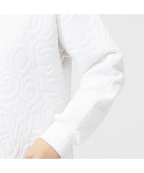 NEW BALANCE（ニューバランス）の「ニューバランス New Balance TEXTURED MOCK NECK PULLOVER（Tシャツ/カットソー・レディース・カーキ/ブラック/ホワイト・M/L/XL）」の9枚目の写真