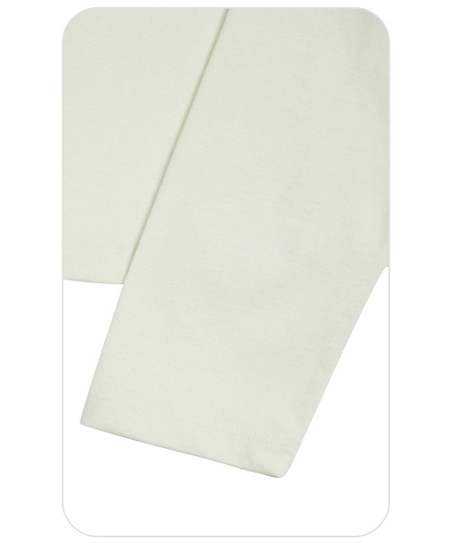 EMIS(イミス)の「(W) LONG SLEEVE CHAIN STITCH T-SHIRT(Tシャツ/カットソー・レディース・クリーム/ブラック・FREE)」の18枚目の写真