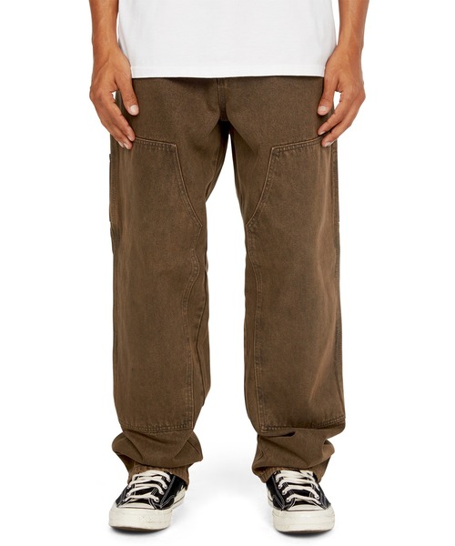 HUF（ハフ）の「KINDA LOOSE DOUBLE KNEES（デニムパンツ・メンズ・チョコ/ブラック/ブルー/ライトブルー・32/30/34/28/36）」の2枚目の写真